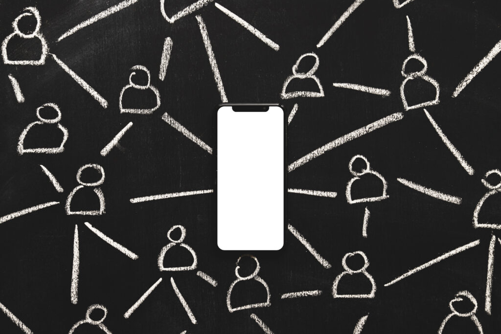 Génération de leads grâce aux réseaux sociaux.